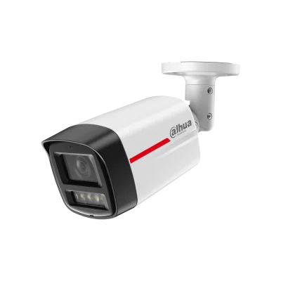 DAHUA DH-IPC-HFW2249TLP-S-LED-0280B-PRO Уличная цилиндрическая IP-видеокамера WizColor 2Мп, 1/2.9” CMOS, объектив 2.8мм, видеоаналитика, микрофон, LED 50м, IP67, металл