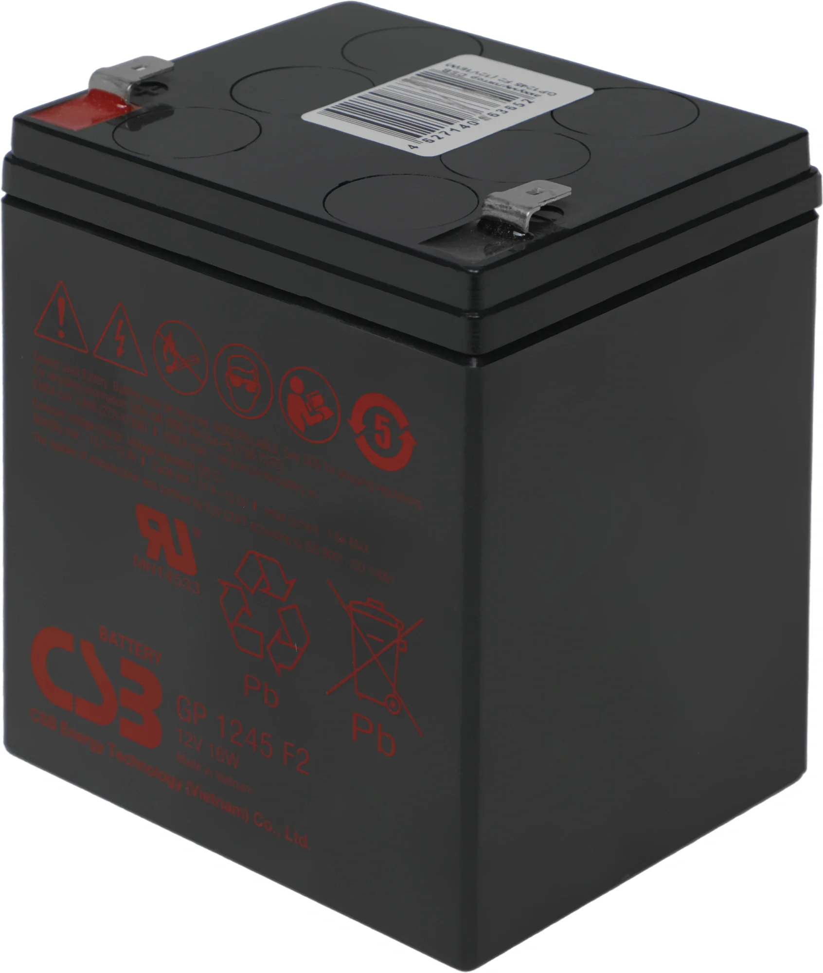 Батарея для ИБП CSB GP 1245 F2 (12V16W) 12В (2029439) (2029439#MLN)