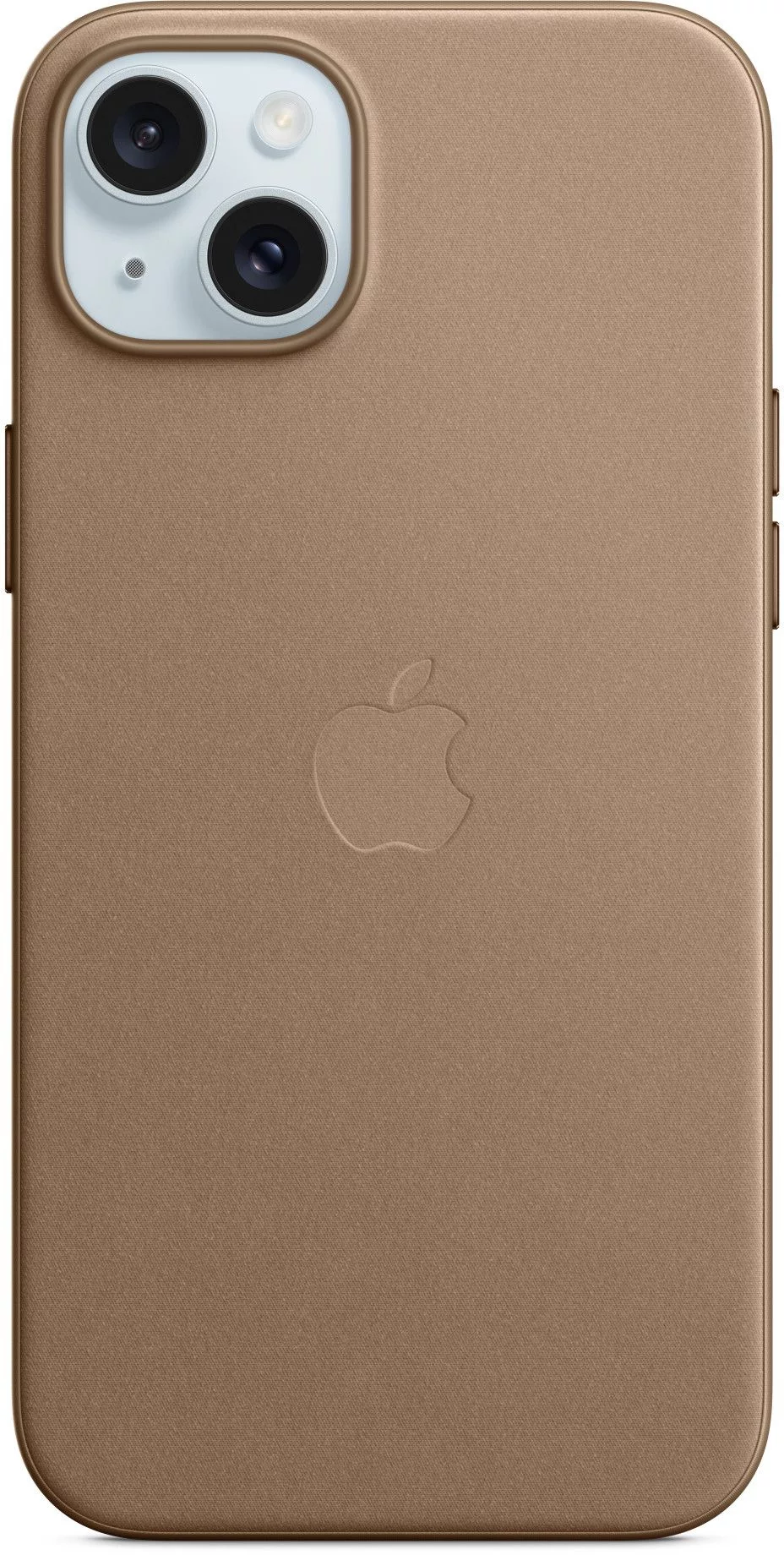 Чехол (клип-кейс) Apple для Apple iPhone 15 Plus FineWoven Case with MagSafe Taupe (MT473FE/A)