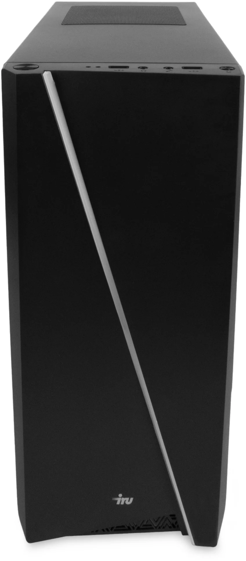 Компьютер IRU Game 310H6GE MT i5 12400F (2.5) 16Gb SSD512Gb RTX3050 8Gb DOS GbitEth 500W черный (2000605)