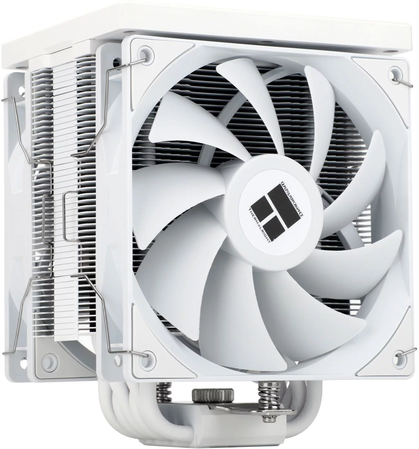 Устройство охлаждения(кулер) Thermalright Burst Assassin Vision 120 Soc-AM5/AM4/1200/1700/1851 белый 4-pin 25.6dB Al+Cu LCD Ret (BA120-VISION-WH)