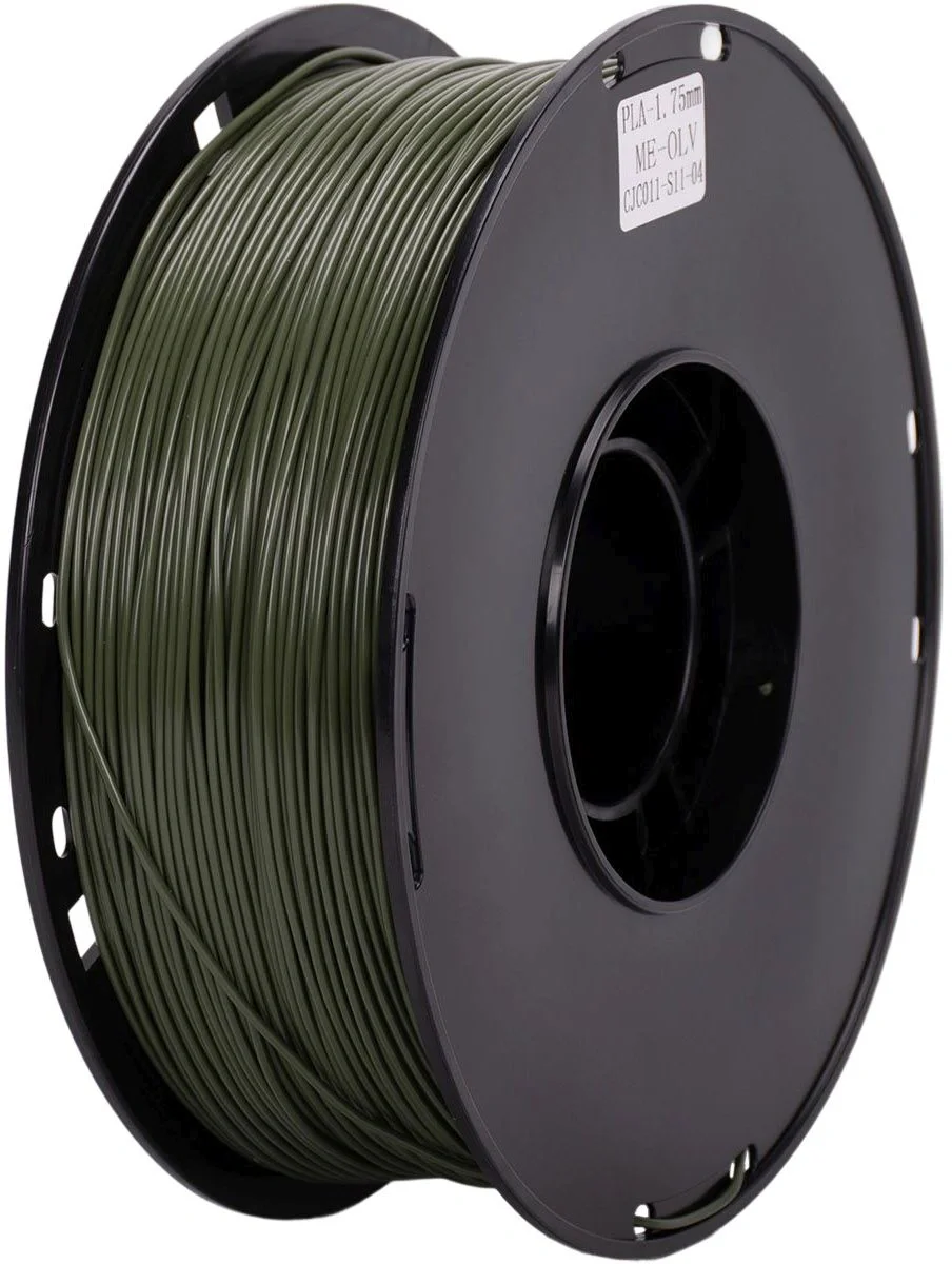 Пластик для принтера 3D Cactus CS-3D-PLA-1KG-ME-OLV PLA Metall d1.75мм 1кг L326м 1цв.