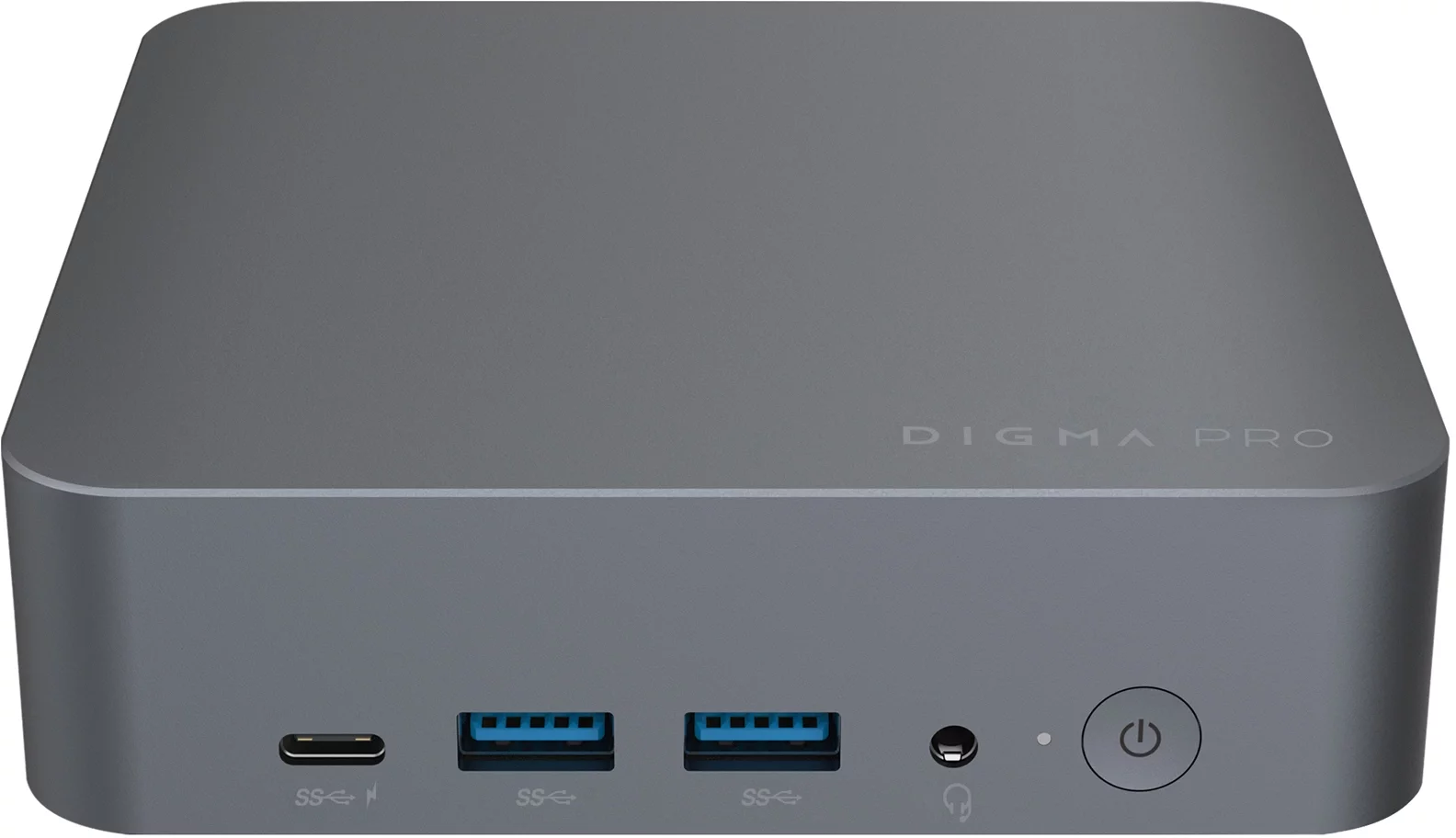 Неттоп Digma Pro Minimax X1 i5 12450H (2) 16Gb SSD512Gb UHDG Windows 11 Pro GbitEth WiFi BT 100W серый (DPP5-ADXW04)
