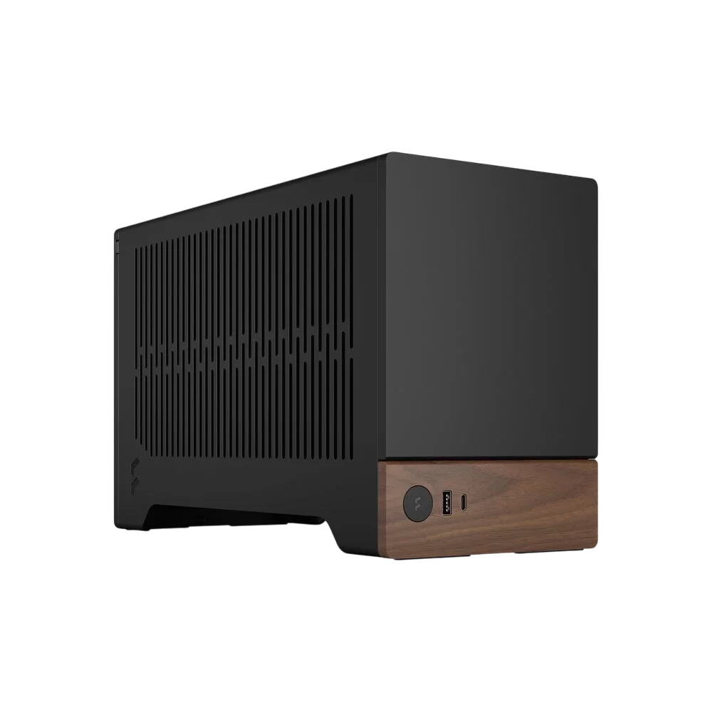 Корпус без блока питания/ Case Fractal Design Terra, Mini-Tower, no fans, 1xUSB-A 3.0 + 1xUSB 3.2 Type-C, SFX PSU Support, mITX Graphite (FD-C-TER1N-01)
