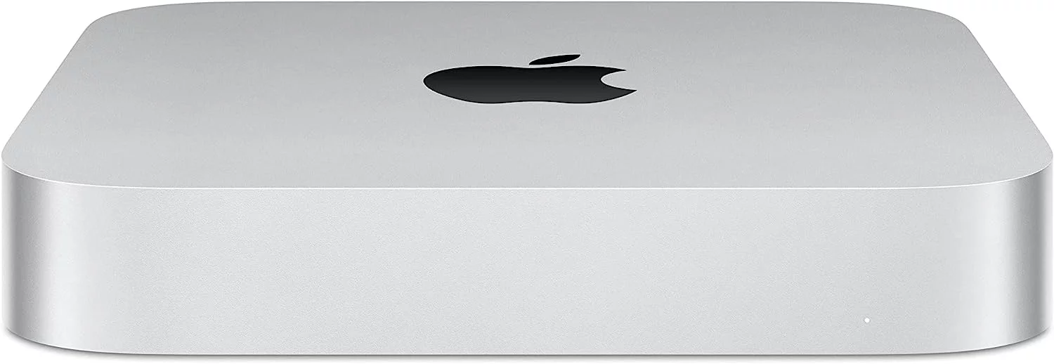 Компьютер Apple Mac mini A2686 slim M2 8 core 16Gb SSD256Gb 10 core GPU macOS GbitEth WiFi BT серебристый (Z16K00006)