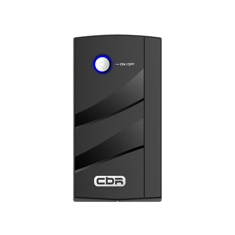Башенный линейно-интерактивный ИБП/ ИБП CBR [ELN-875T-4I-LD] Line Interactive 875VA/480W 6Ah12V 4 x С13