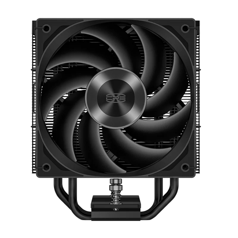 Кулер для процессора/ CPU Cooler PCCooler RZ400 V2 BK (230W, 4-pin PWM, 155mm, Al/Cu, 4x6mm, 1x120mm, 86.73CFM, 32dBA, 2200RPM, S: 1851/1700/1200/115X, AM5/AM4, black)