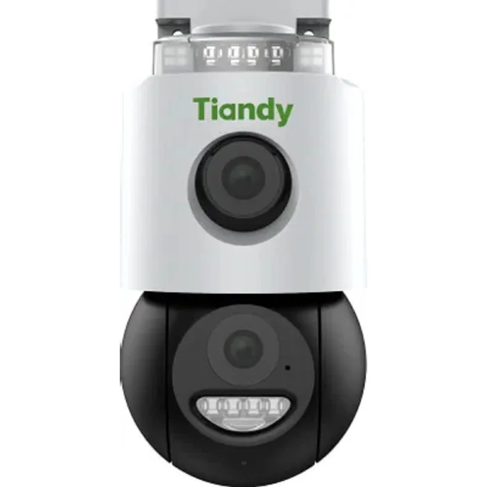 Tiandy TC-H363N Spec:I5W/WIFI/Eu/4mm/V4.0 двойная поворотная, обзорная: 3Мп, 2304х1296@15к/c поворотная: 3Мп, 2304?1296@15к/c, DWDR, цвет: 0.02лк, S+265, H.265(HP), S+264, H.264(HP, MP, BP), объектив