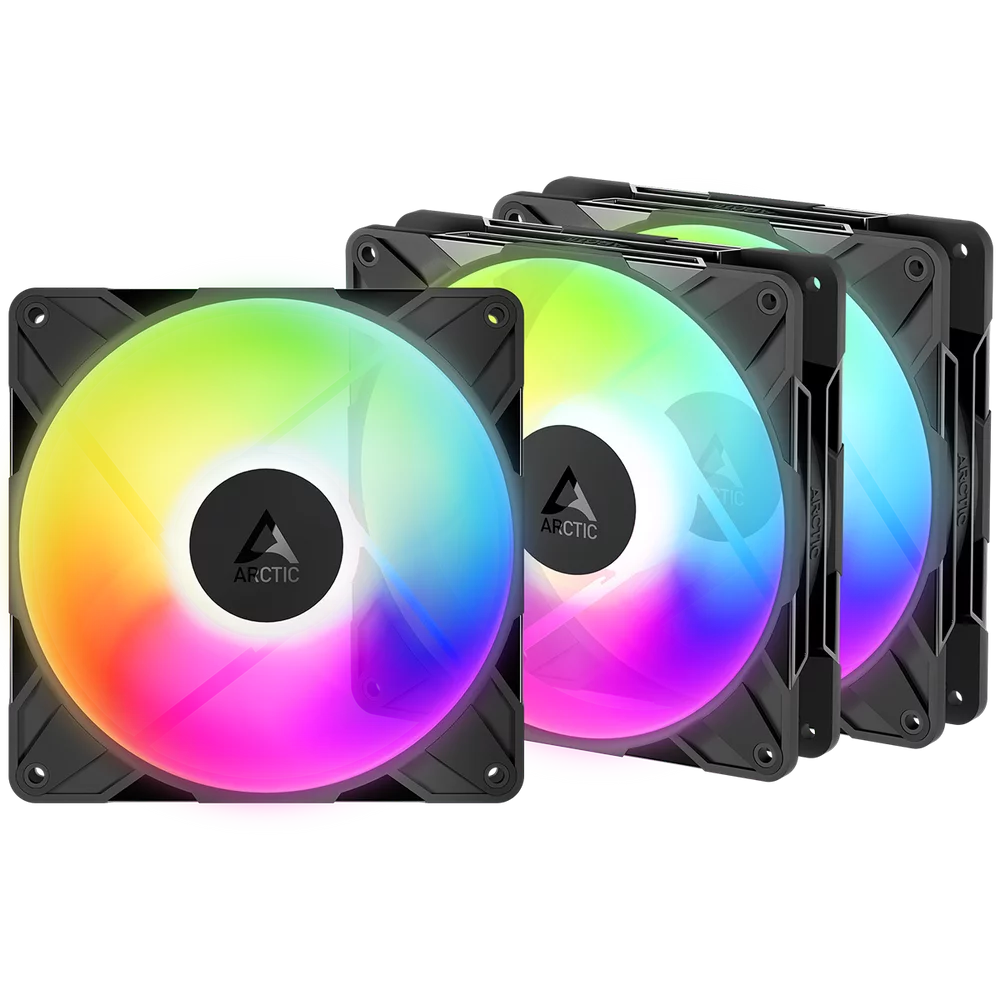 Вентилятор корпусной ARCTIC P14 Pro Reverse A-RGB 3 штуки (ACFAN00327A)
