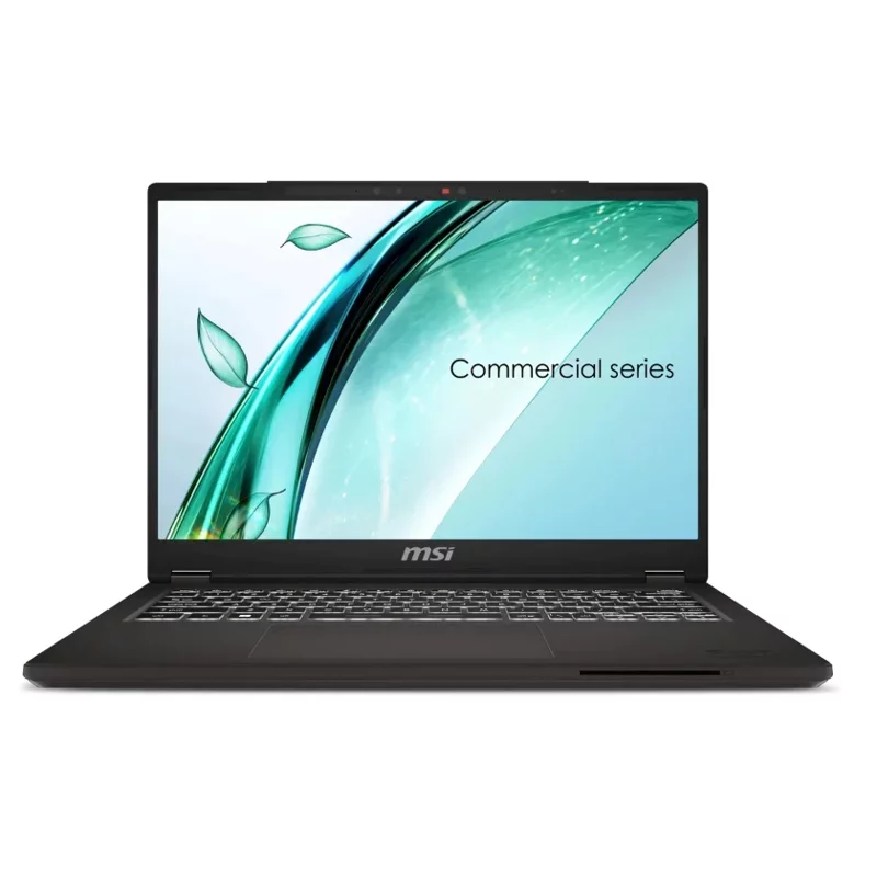 Ноутбук MSI Commercial 14 H A13MG-241XRU 14"(1920x1200 (матовый) IPS)/ Core i5 13420H/ 16Gb/ 512Gb SSD/ noDVD/ BT/ WiFi/ 1.6kg/ Solid Gray/ DOS (9S7-14L111-241)