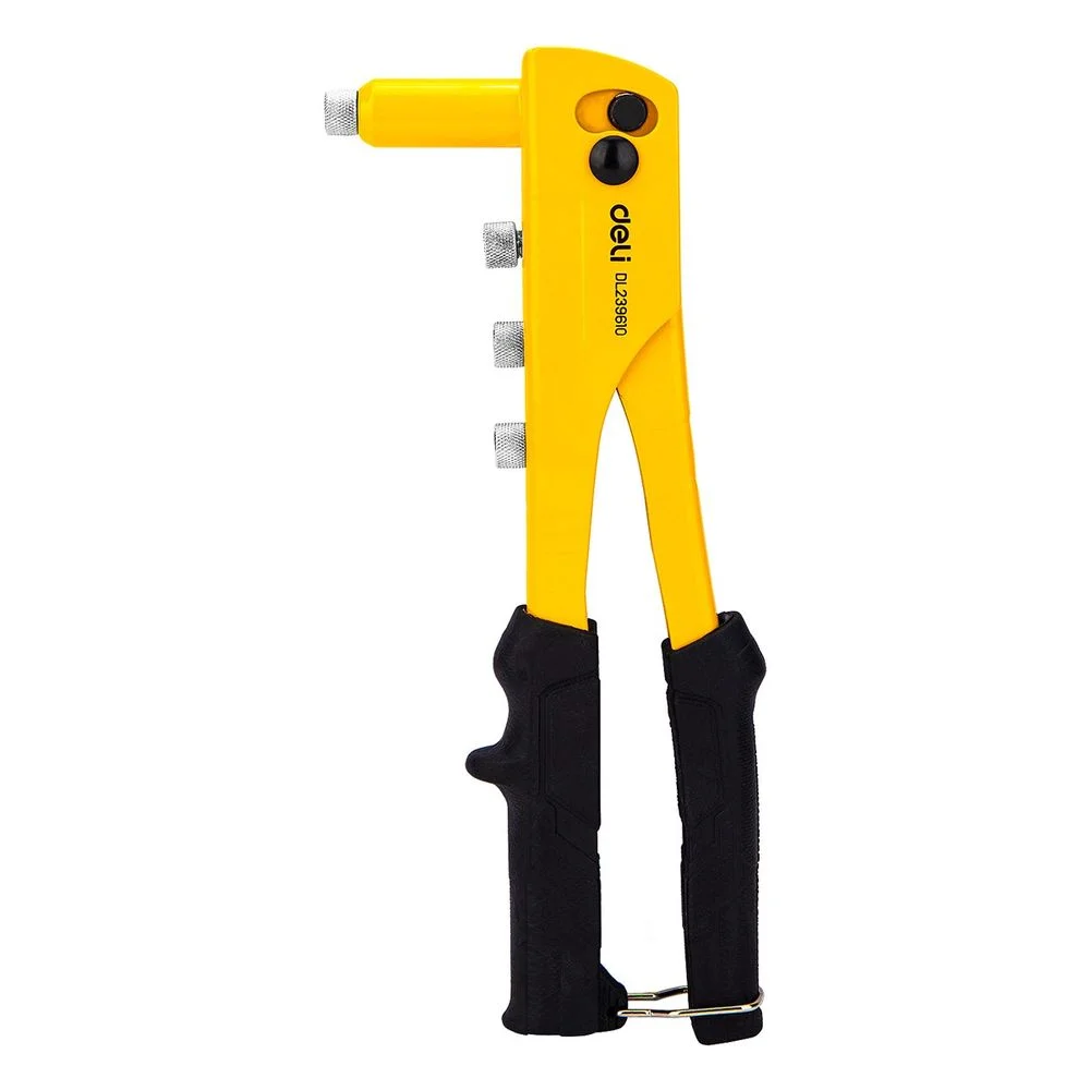 Ручной заклепочник Deli DL236910 265мм, сталь 20Cr, диаметр 2,4 / 3,2 / 4,0 / 4,8 мм