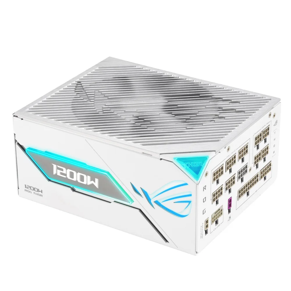 Блок питания Компьютер ASUS ROG-THOR-1200P3-WHITE-GAMING (90YE00V5-B0NA00)