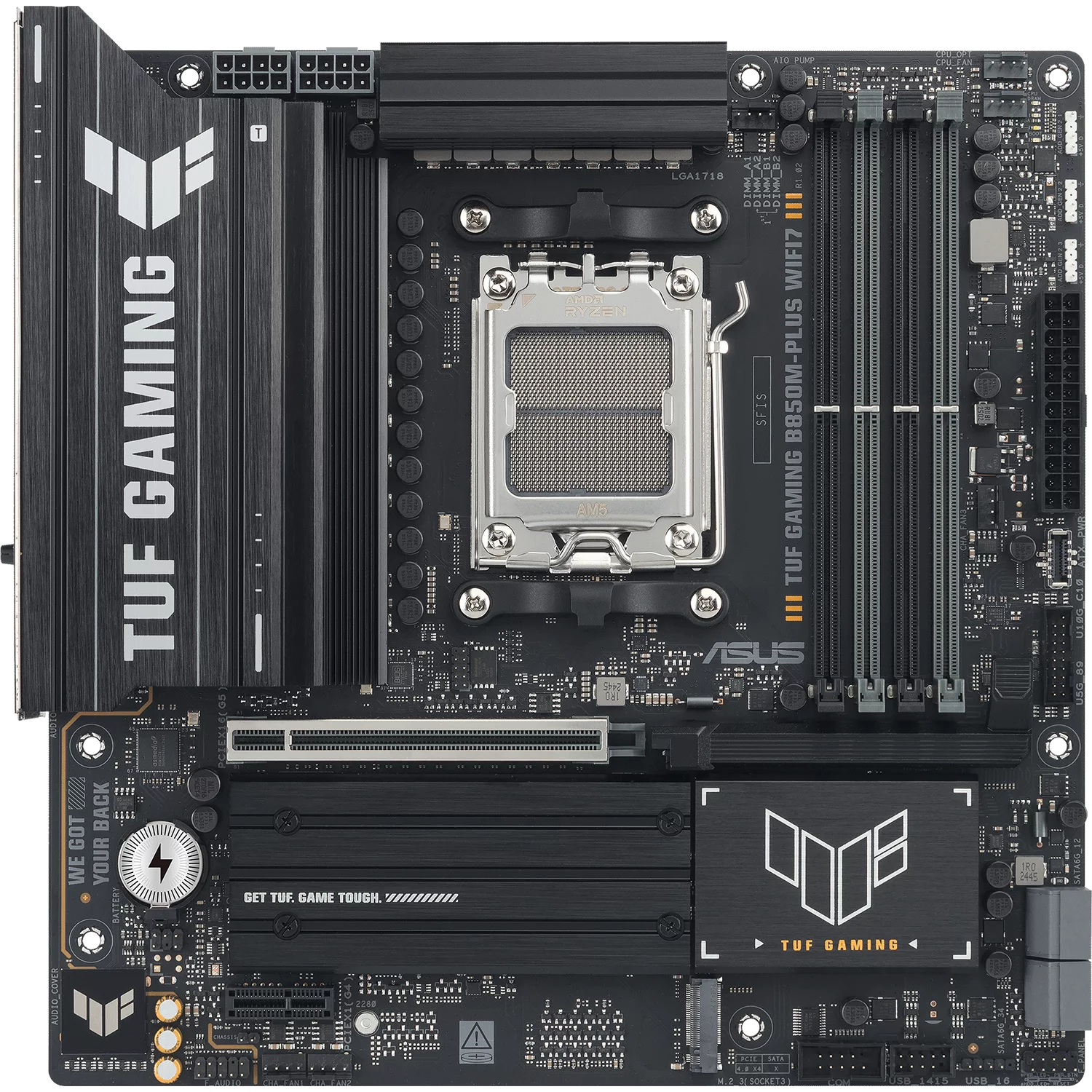 Материнская плата/ TUF GAMING B850M-PLUS WIFI7 (90MB1MU0-M0EAY0)