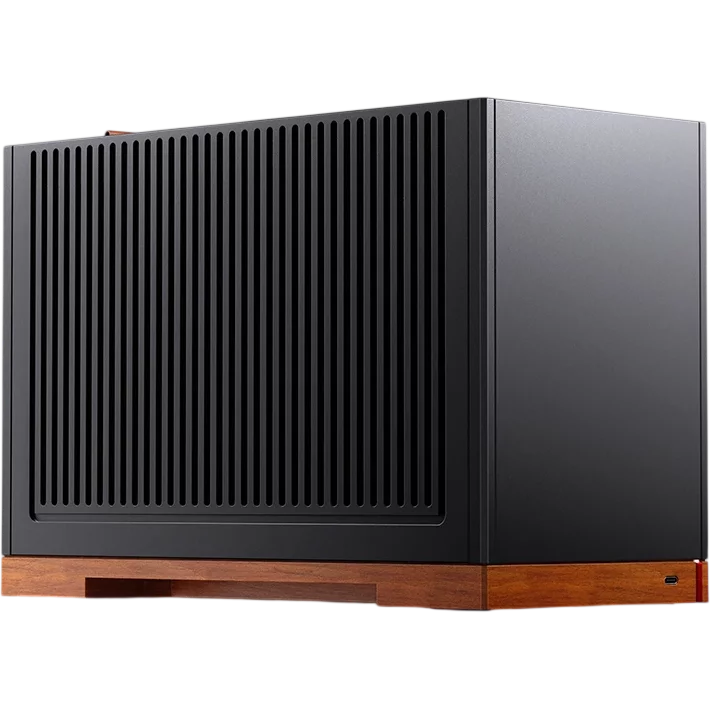 Корпус без блока питания/ Case JONSBO T9, Micro-Tower, no fan, 1xUSB-C 3.2, SFX PSU Support, mITX Black (T9-5.0 BLACK)