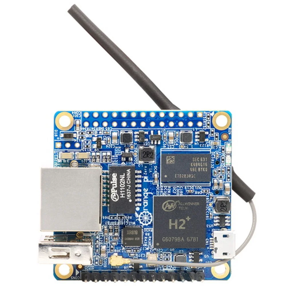 Orange Pi Zero (512MB) (RD012), Allwinner H2+ 1.2GHz, 512Mb, LAN, WiFi, 1xUSB, microSD, 26xGPIO