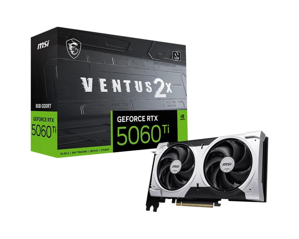Видеокарта/ GeForce RTX 5060 Ti 8G VENTUS 2X PLUS