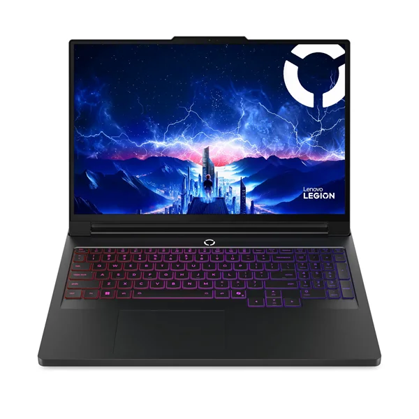 Ноутбук Lenovo Legion Pro 7 16IAX10H 16" WQXGA (2560x1600) OLED 500N 240Hz, Ultra 9 275HX, 2x32GB DDR5-6400, 1TB SSD M.2, NVIDIA RTX 5090 24GB GDDR7, WiFi7,BT, 5.0MP Cam, 80Wh, 400W Slim Tip, Win 11 Home, 1Y (83F500FBIN)