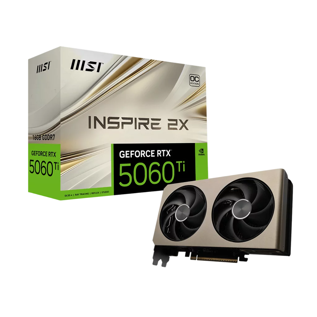 Видеокарта/ GeForce RTX 5060 Ti 16G INSPIRE 2X OC