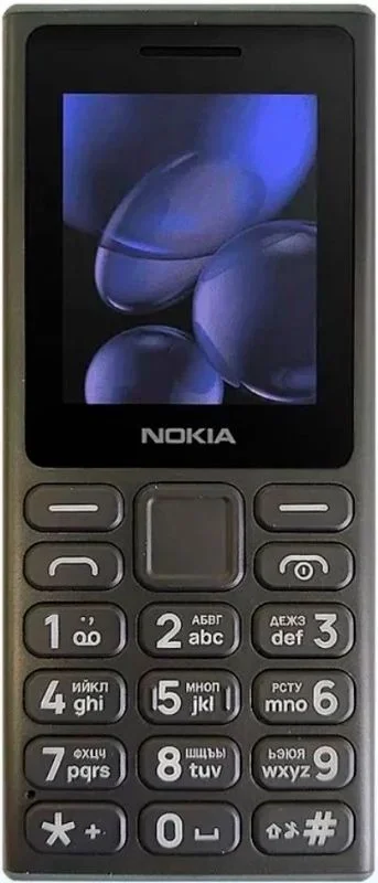 Мобильный телефон Nokia 108 Dual SIM TA-1627 черный моноблок 2" 126x160 Series 30+ GSM900/ 1800 Protect MP3 (SP01Z07Z1982Y)