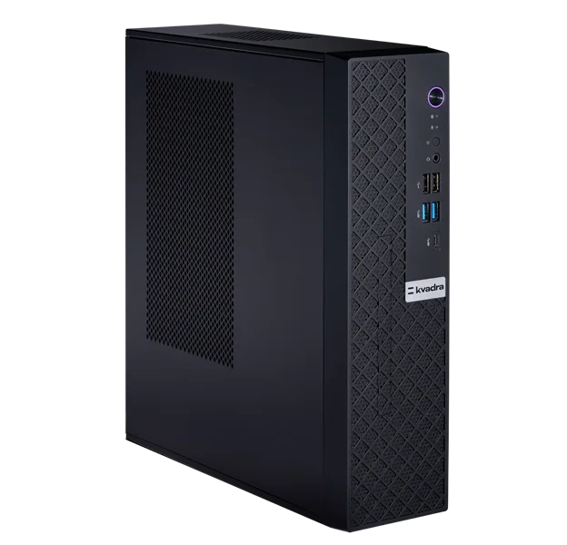 Компьютер KVADRA TAU SFF, Core i3-12100, 16GB DDR4 3200 (1x16GB), SSD 512Gb, Intel Internal Graphics,no WiFi, no BT, noDVD, no keyboard & mouse, Black, noOS, 1Y Wty, МПТ (Y2SYSCAS113R_E3786C)