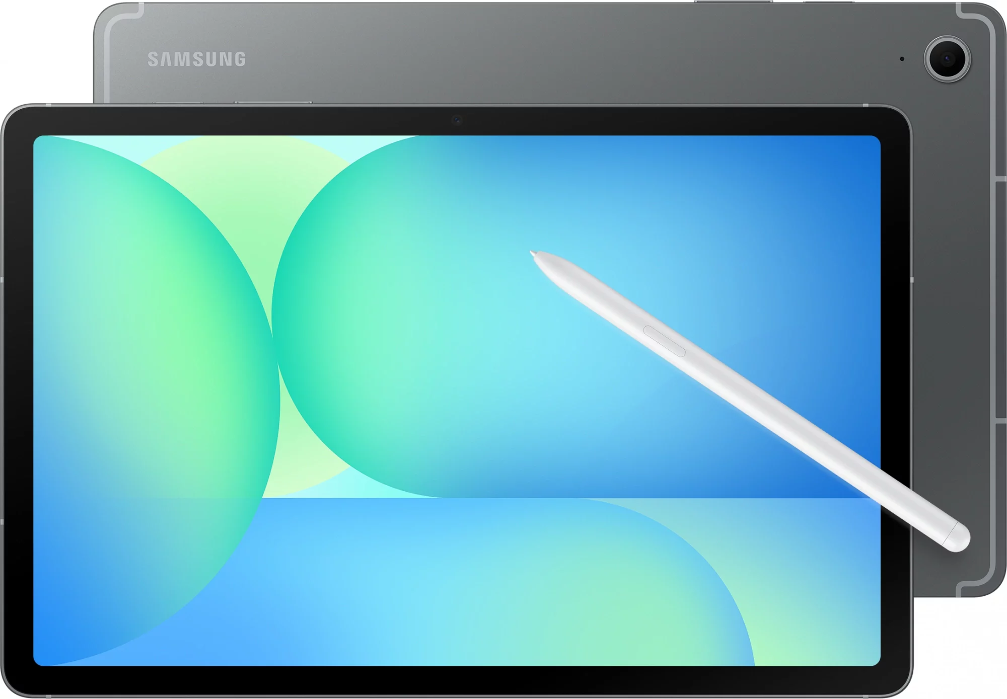 Планшет Samsung Galaxy Tab S10 FE 1580 (2.9) 8C RAM8Gb ROM128Gb 10.9" TFT 2304x1440 5G 1Sim eSIM Android 15 серый 13Mpix 12Mpix BT WiFi microSD 1Tb 8000mAh (SM-X526BZARCAU)
