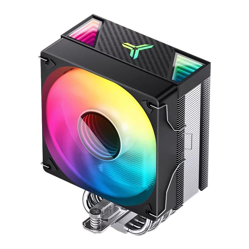 Кулер для процессора/ CPU Cooler JONSBO CR-1000 V2 PRO ARGB (230W, 4-pin PWM, 157mm, Al/ Cu, 6x6mm, ARGB, 1x120mm, 59.48CFM, 32.0dBA, 1500RPM, S: 1700/ 1200/ 115X, AM4/ AM5 Black) (CR-1000 V2 PRO ARGB BLACK)