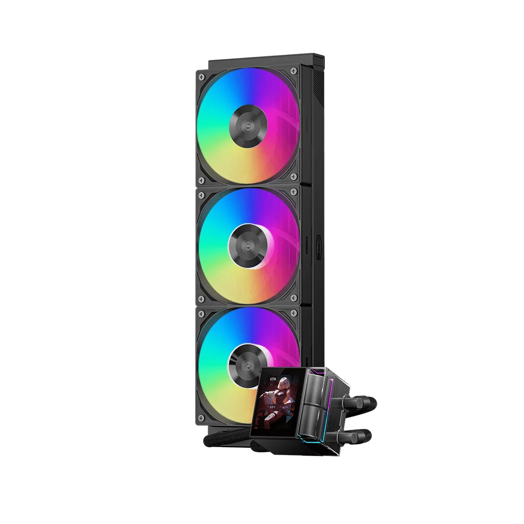 Система охлаждения/ Water Cooling System PCCooler DS360 ARGB Display BK (310W, 360mm, LED, Black, ARGB/ Fans: 3x120mm, 90.56CFM, 39.8dBA, 2500RPM/ Pump height 65mm, 15dBA, 2600RPM, Rad thickness 27mm/