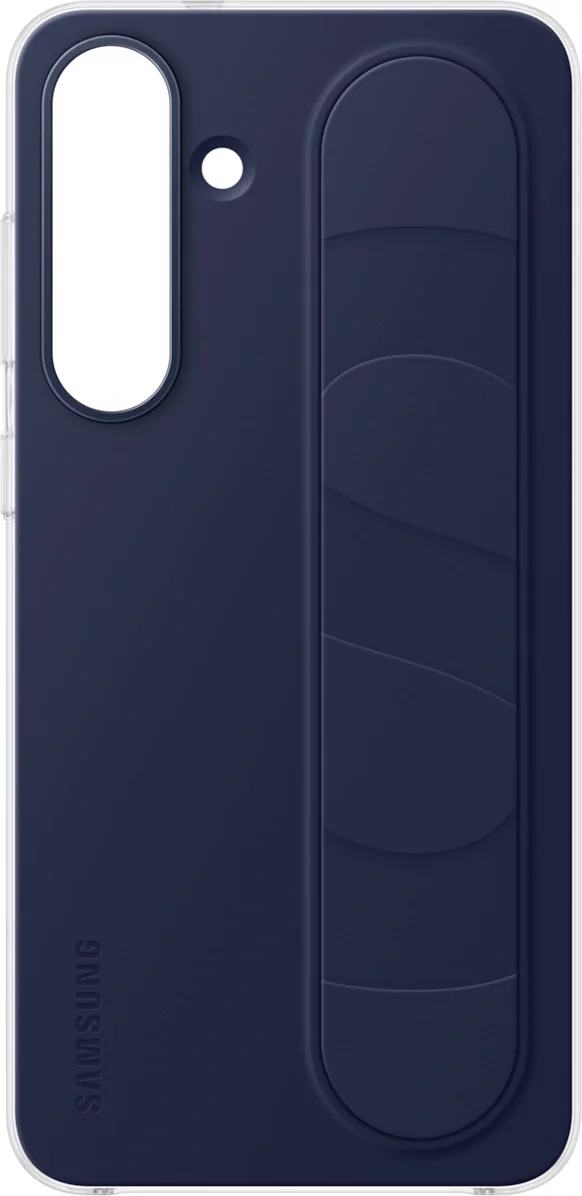 Чехол (клип-кейс) Samsung для Samsung Galaxy S25 FE Grip Case синий (EF-GS731CNEGRU)