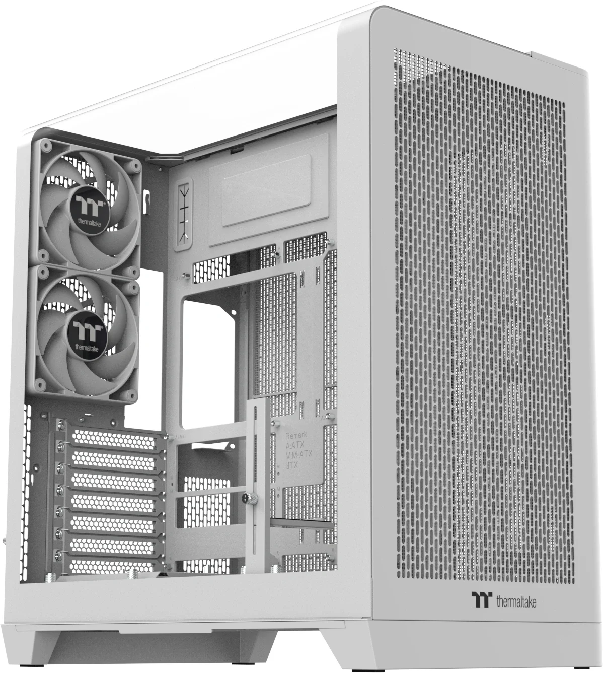 Корпус Thermaltake View 390 Air белый без БП E-ATX 2x120mm 2xUSB3.0 1xUSB3.1 audio bott PSU (CA-11F-00M6WN-00)