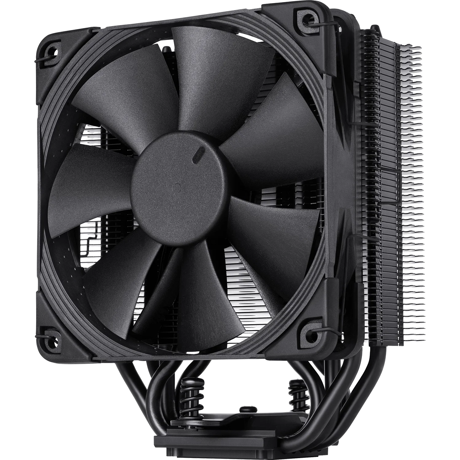 Кулер для процессора/ CPU Cooler Noctua NH-U12S chromax.black (129W, 4-pin PWM, 158mm, Al/Cu, 5x6mm, 1x120x120x25mm, 54.97CFM, 22.4dBA, 1500RPM, S: 1851/1700/1200/115X, AM5/AM4, Black)
