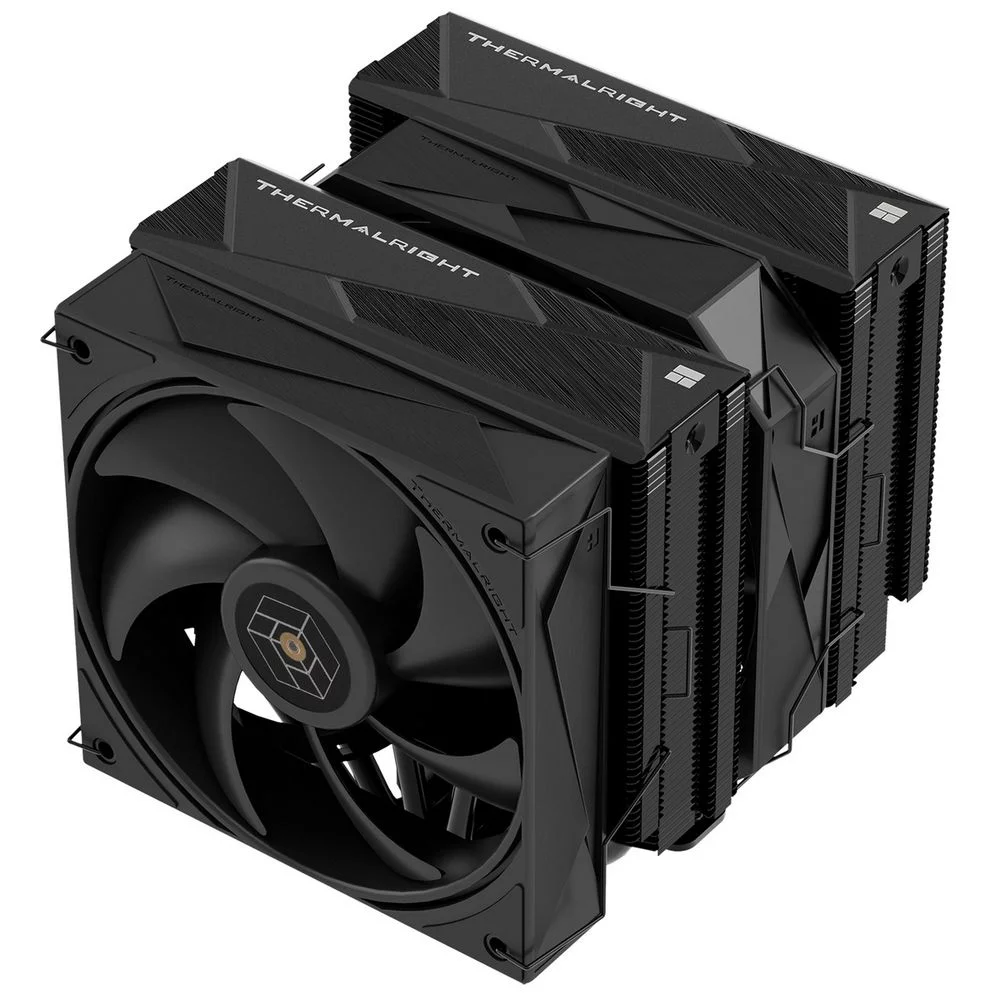 Вентилятор для процессора Thermalright Cooler Royal Pretor 130 Black / PWM/ all Intel/ AMD/ 2 fans/ 6mm*6/ Screws (814256018258)