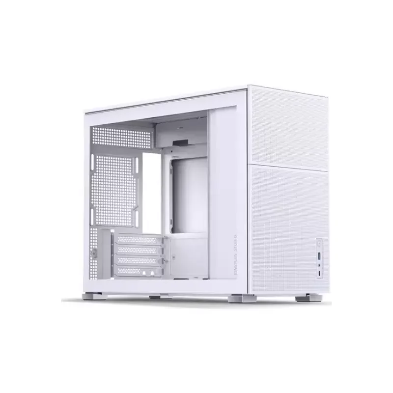 Корпус без блока питания/ Case JONSBO D31 MESH, Mini-Tower, TG, no fan, 1xUSB-A 3.2 + 1xUSB-C 3.2, mATX, mDTX, mITX White (D31 MESH WHITE)