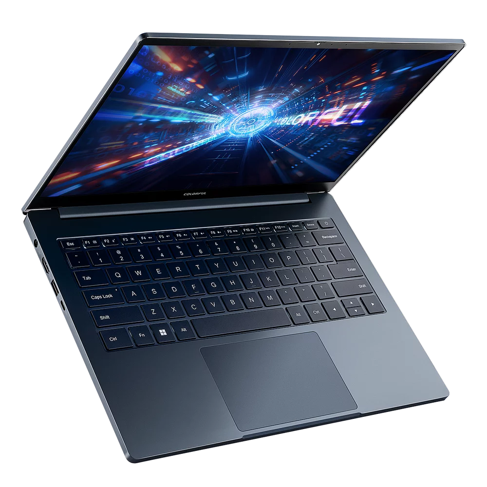 Ноутбук Colorful Bad Pack EPOCH N14 Intel Core i5-12500H/ 16Gb/ SSD512Gb/ RTX4050 6Gb/ 14"/ IPS/ WUXGA/ 1920x1200/ 144Hz/ Win11/ blue (A10205300008) (A10205300008||BP)