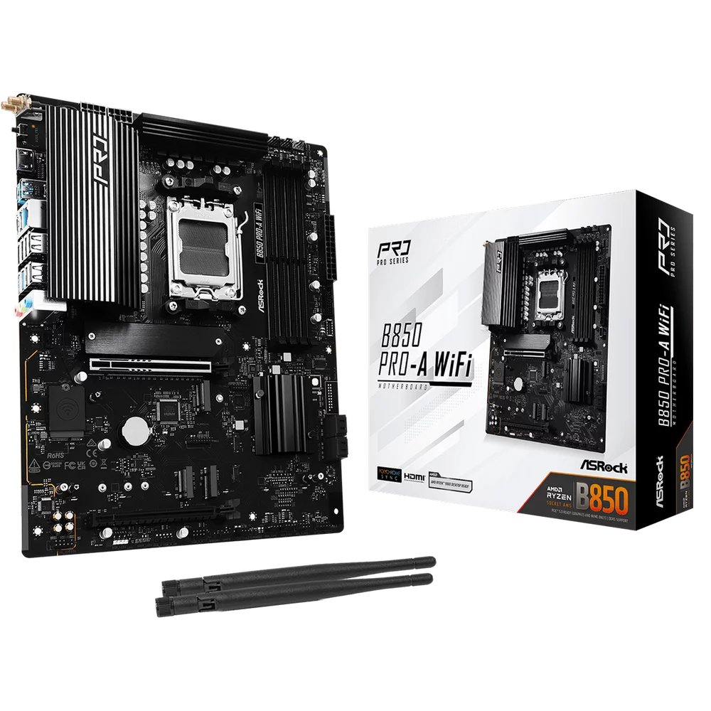 Материнская плата ASRock B850 PRO-A WIFI,