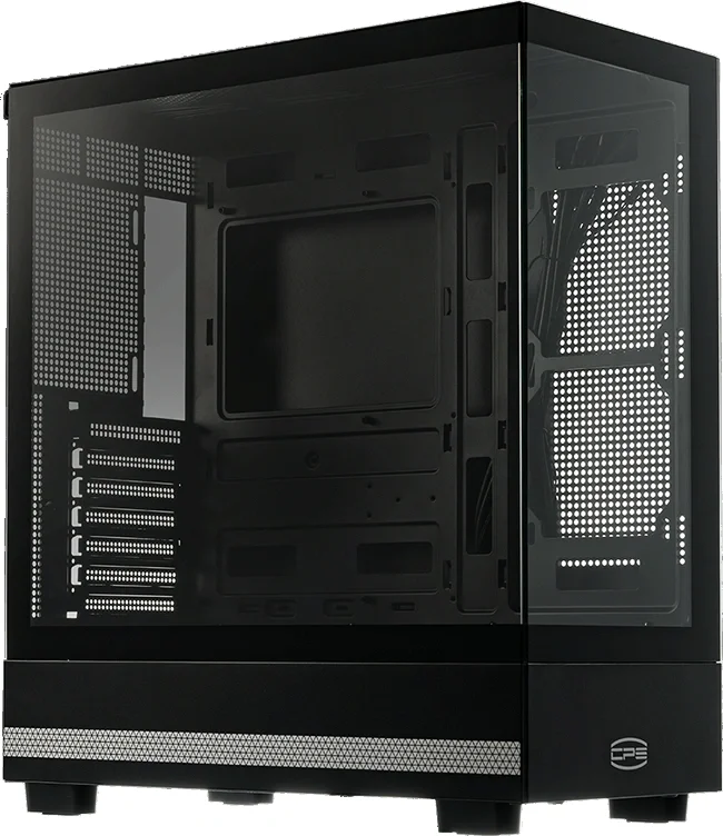 Корпус PcCooler C3Q500 BK черный без БП ATX 9x120mm 2x140mm 1xUSB3.0 1xUSB3.1 audio bott PSU (C3Q500BKD000-GL)