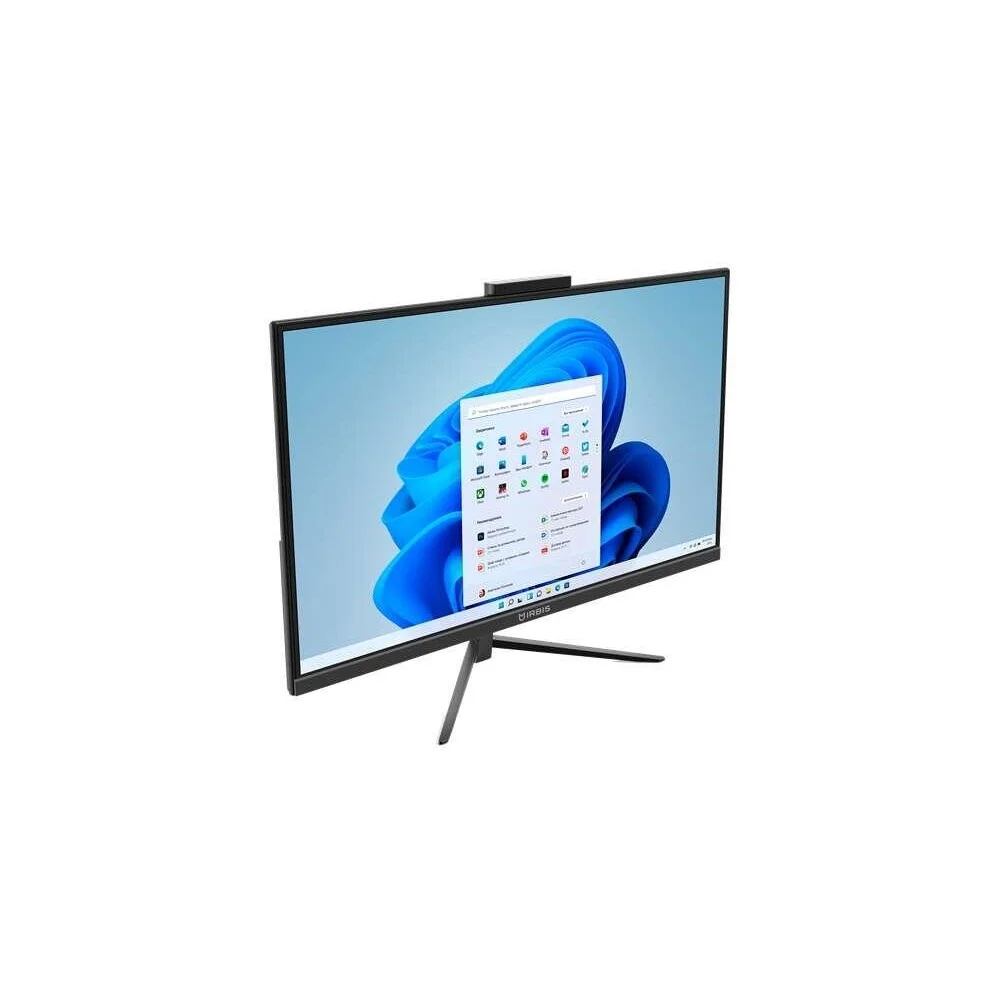 Моноблок IRBIS Groovy AIO 24; 23.8" (I5-1250P;1920x1080; IPS; 16GB DDR4/ 512GB NVME SSD, wifi6 AX101, microSD, type C full function, RJ45, WebCam 5MP(magnetic), EU 19V 3.42A, wired k+m, Win11Pro, Китай) (G.24I5M2165WC.100)