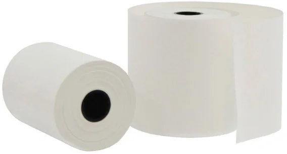 Лента чековая Silwerhof 57мм 31.5м 12mm термобумага (31.5) (упак.16шт) (2077467) (2077467#MLN)