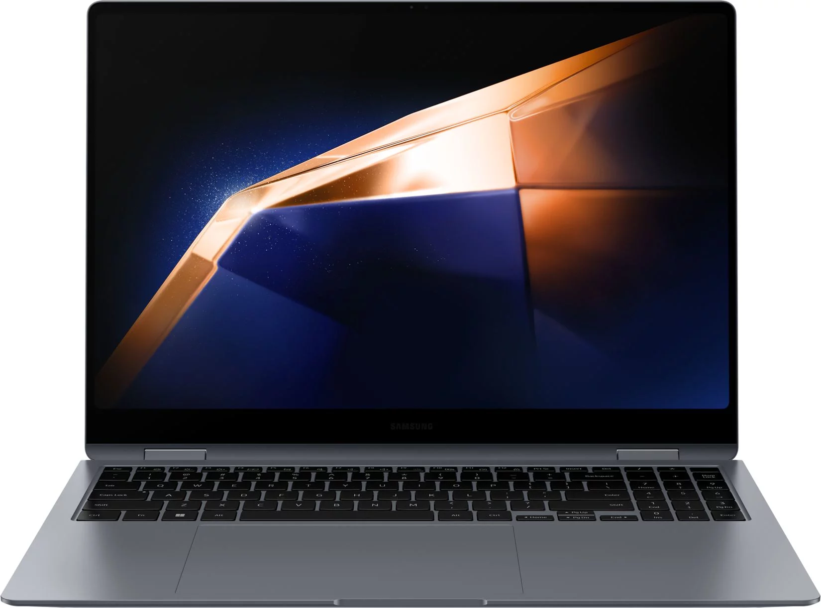 Ноутбук Samsung Galaxy Book 4 Pro 360 NP964 Core Ultra 7 155H 32Gb SSD1Tb Intel Arc 16" AMOLED Touch 2.8K (2880x1800) Windows 11 Pro grey WiFi BT Cam (NP964QGK-KG1US)
