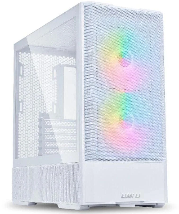 Корпус Lian-Li Lancool 207 белый без БП ATX 3x120mm 2x140mm 2xUSB3.0 audio bott PSU (G99.LAN207RW.R0)