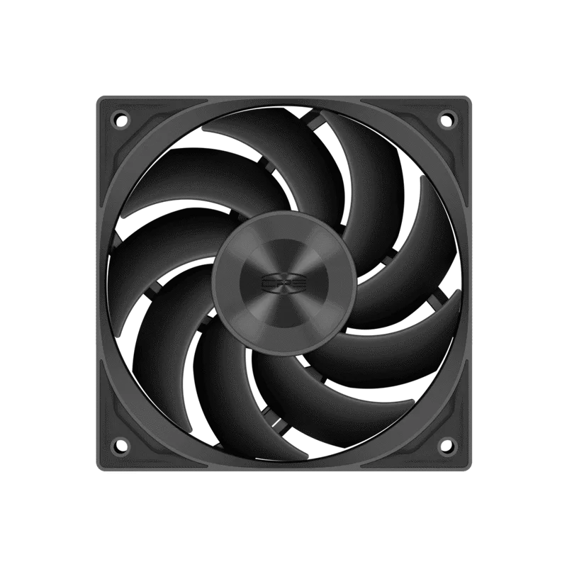 Кулер для ПК/ Case Cooler PCCooler F5R120 BK 3IN1 (120x120x25mm, 4-pin PWM, 46CFM, 26.88dBA, 1800RPM, Black, 3pcs)