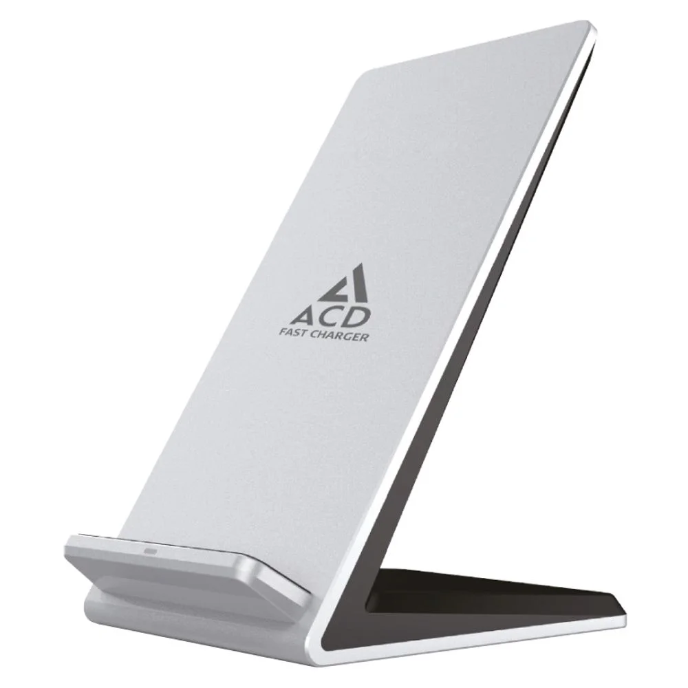 Зарядное устройство ACD БЗУ (ACD-W102S-F1S) 10Вт, беспроводная Qi, 2-катушки с QC, 5В/ 2А ; 9В/ 1,8А RTL