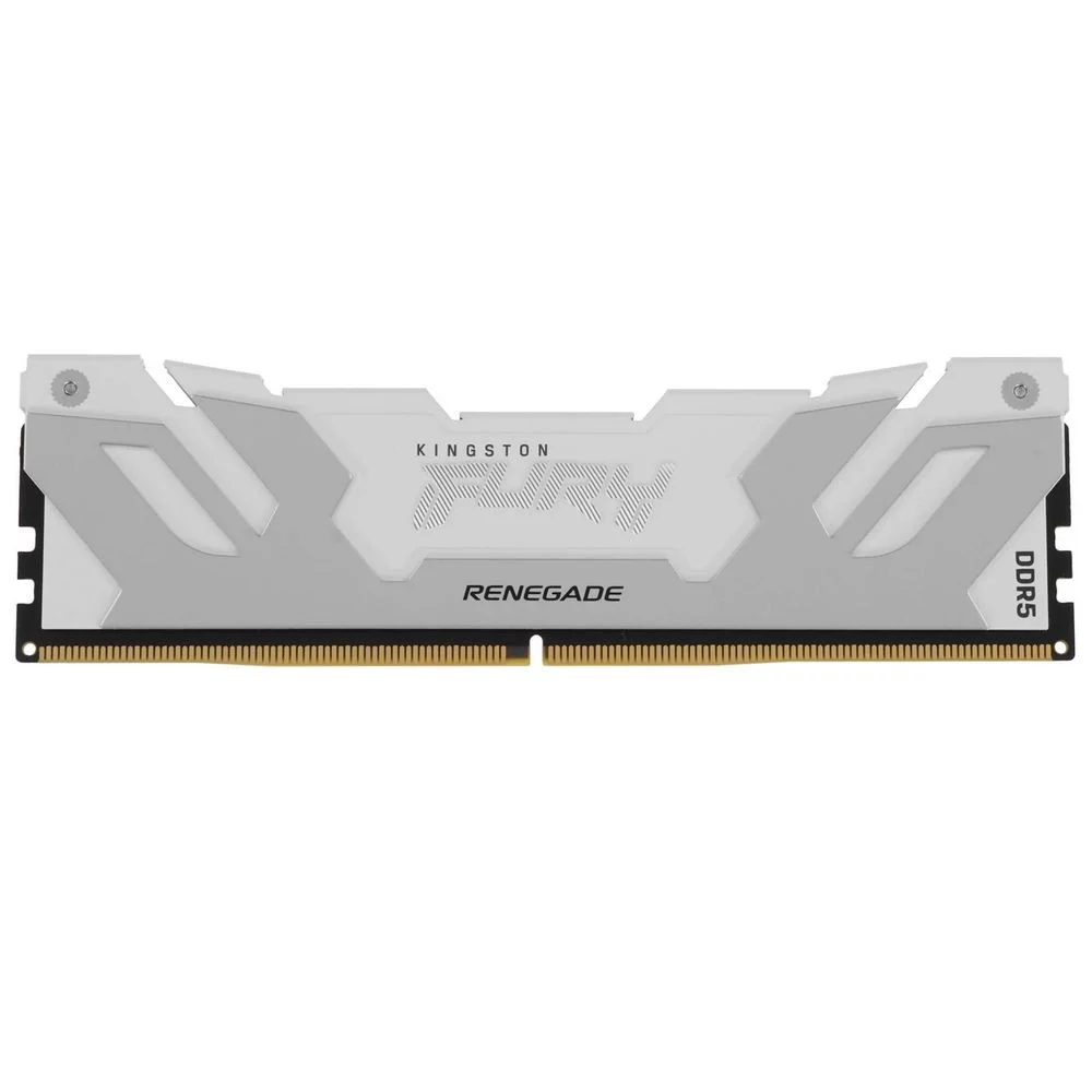 Модуль памяти Kingston 24GB DDR5 8000 FURY Renegade White Non-ECC Unbuffered DIMM CL38-48-48 (KF580C38RW-24)
