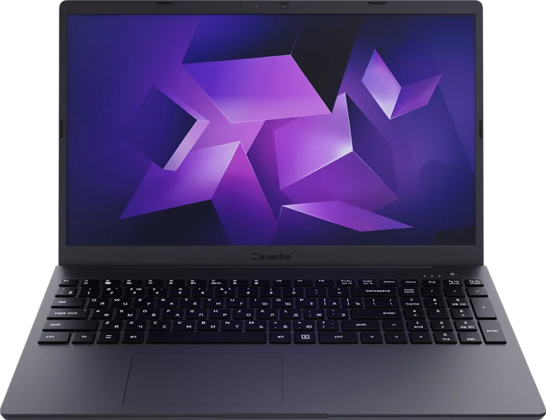 Ноубук KVADRA NAU LE15T Core i5-1335U 1.3GHz,15,6" FHD (1920x1080) IPS,16Gb DDR4-3200(1), 512Gb SSD,55Wh,1.8kg,1YW,FHD Webcam,WiFi/ BT, noOS, Графит, МПТ (Y22L01CAS120R_72DEFF)