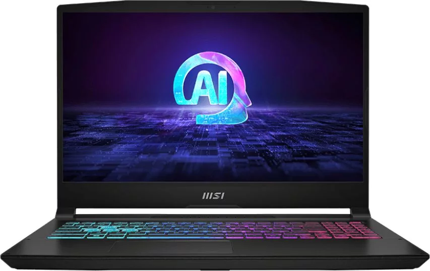 Ноутбук MSI Katana A15 B8VF-448US Ryzen 7 8845HS 32Gb SSD1Tb NVIDIA GeForce RTX4060 8Gb 15.6" IPS FHD (1920x1080) Windows 11 Home Multi Language black WiFi BT Cam (9S7-158N31-448)