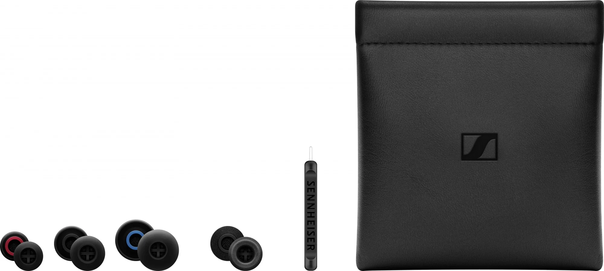 Наушники вкладыши Sennheiser IE 100 PRO 1.3м черный проводные в ушной раковине (508940)