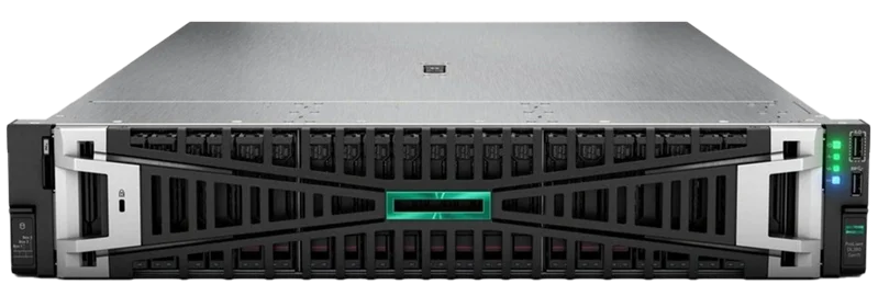 Сервер DL380 G11 2U Rack 16SFF SAS/ SATA|no:CPU,RAM,Drive| MR416i-a 4GB| 4x1Gb OCP3| 6xHPFans/ 2xHP_HS| 2x1600W Plat| EasyRK| iLO6 (P52534-B21_CTO_002_BASE_1)