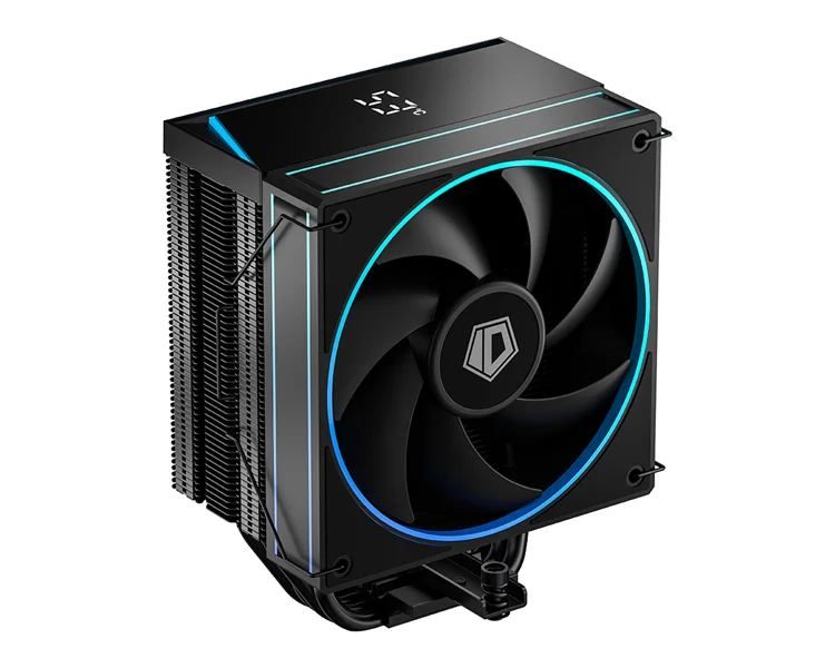 Кулер для процессора ID-COOLING FROZN A410 TD ARGB LGA1954/1851/1700/1200/115X/AM5/AM4 (10шт/кор, TDP 220W, PWM, 4 тепл.трубки прямого контакта, FAN 120mm, черный) RET