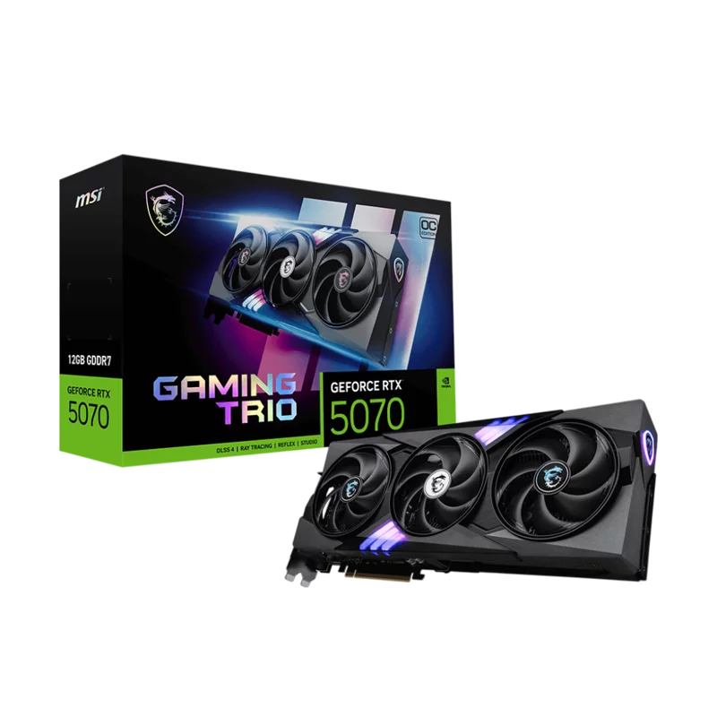 Видеокарта/ GeForce RTX 5070 12G GAMING TRIO OC