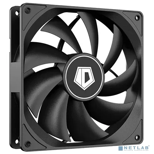 Вентилятор для корпуса ID-Cooling FL-12025K 120х120x25 черный 3-pin 21дБ Ret