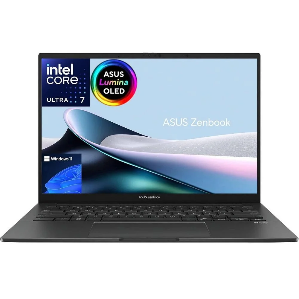 Ноутбук ASUS Zenbook 14 UX3405CA-U7512 Intel Core Ultra 7 255H/ 16Gb (soldered D5)/ SSD512Gb/ UMA/ 14"/ OLED/ Touch/ WUXGA/ 1920x1200/ 120Hz/ Win11 (SL English)/ Grey/ 1.28kg (90NB14W7-M00MP0)